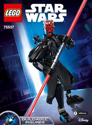 Istruzioni per la Costruzione - LEGO - 75537 - Darth Maul™: Page 1