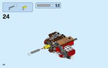 Istruzioni per la Costruzione - LEGO - Angry Birds - 75822 - L'attacco sull'aereo del maiale: Page 24