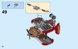 Istruzioni per la Costruzione - LEGO - Angry Birds - 75822 - L'attacco sull'aereo del maiale: Page 44