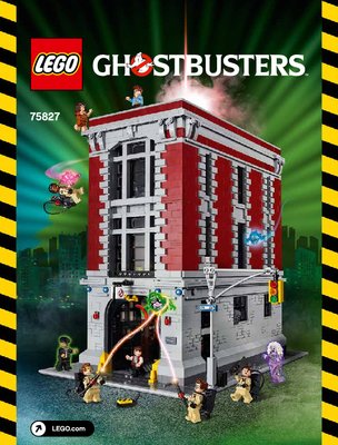 Istruzioni per la Costruzione - LEGO - 75827 - Caserma dei Vigili del Fuoco: Page 1