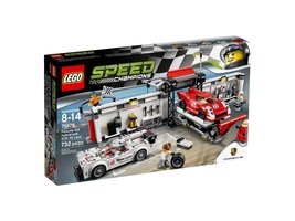 LEGO - Speed Champions - 75876 - Porsche 919 Hybrid e 917K Pit Lane