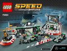 Istruzioni per la Costruzione - LEGO - Speed Champions - 75883 - MERCEDES AMG PETRONAS Formula One™ Team: Page 1