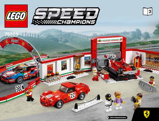 Istruzioni per la Costruzione - LEGO - 75889 - Ferrari Ultimate Garage: Page 1