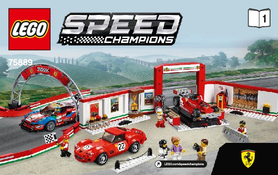 Istruzioni per la Costruzione - LEGO - 75889 - Ferrari Ultimate Garage: Page 1