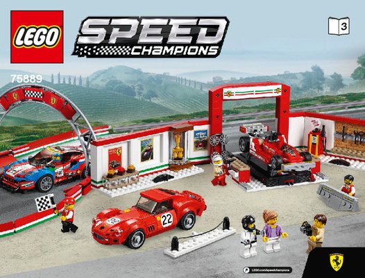 Istruzioni per la Costruzione - LEGO - 75889 - Ferrari Ultimate Garage: Page 1