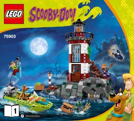 Istruzioni per la Costruzione - LEGO - Scooby Doo - 75903 - Il faro stregato: Page 1