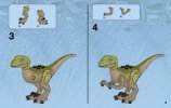 Istruzioni per la Costruzione - LEGO - Jurassic World - 75917 - L'attacco del Raptor: Page 9