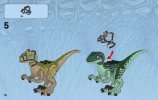 Istruzioni per la Costruzione - LEGO - Jurassic World - 75917 - L'attacco del Raptor: Page 10