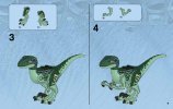 Istruzioni per la Costruzione - LEGO - Jurassic World - 75917 - L'attacco del Raptor: Page 7