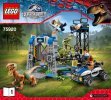 Istruzioni per la Costruzione - LEGO - Jurassic World - 75920 - La fuga del Raptor: Page 1