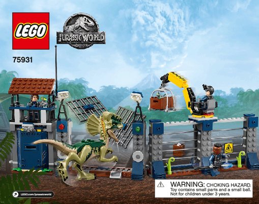 Istruzioni per la Costruzione - LEGO - 75931 - Dilophosaurus Outpost Attack: Page 1