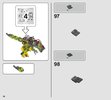 Istruzioni per la Costruzione - LEGO - 75938 - T. rex vs Dino-Mech Battle: Page 78