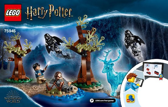 Istruzioni per la Costruzione - LEGO - 75945 - Expecto Patronum: Page 1