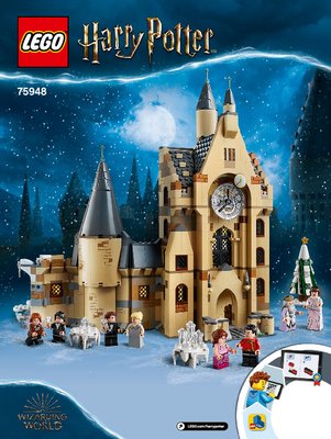 Istruzioni per la Costruzione - LEGO - 75948 - Hogwarts™ Clock Tower: Page 1