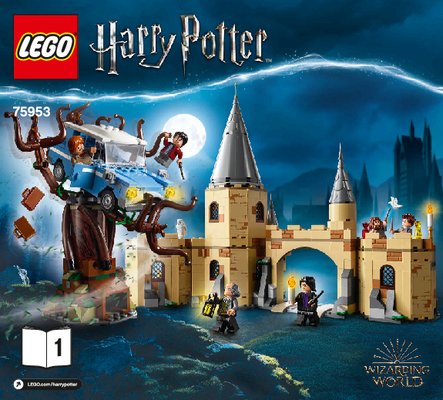 Istruzioni per la Costruzione - LEGO - 75953 - Hogwarts™ Whomping Willow™: Page 1