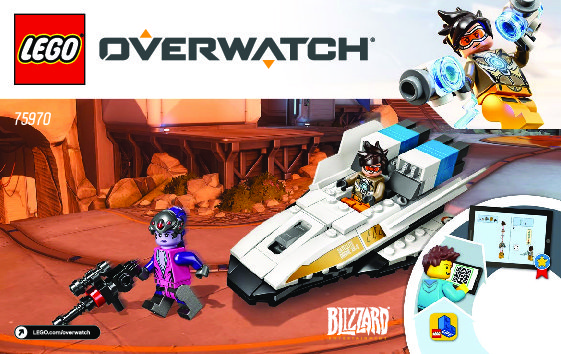 Istruzioni per la Costruzione - LEGO - 75970 - Tracer vs. Widowmaker: Page 1