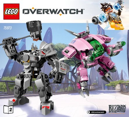 Istruzioni per la Costruzione - LEGO - 75973 - D.Va & Reinhardt: Page 1