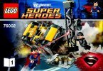 Istruzioni per la Costruzione - LEGO - DC Comics Super Heroes - 76002 - Superman™: resa dei conti a Metropolis: Page 1