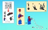 Istruzioni per la Costruzione - LEGO - Marvel Super Heroes - 76004 - Spider-Man™: inseguimento sul ragno-ciclo: Page 3