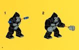 Istruzioni per la Costruzione - LEGO - DC Comics Super Heroes - 76026 - La furia di Gorilla Grodd: Page 6