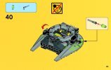 Istruzioni per la Costruzione - LEGO - DC Comics Super Heroes - 76040 - Attacco del Brainiac: Page 43