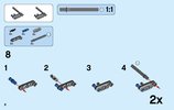 Istruzioni per la Costruzione - LEGO - DC Comics Super Heroes - 76045 - L'intercettamento della kryptonite: Page 8