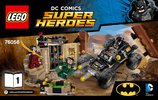 Istruzioni per la Costruzione - LEGO - DC Comics Super Heroes - 76056 - Batman™: Salvataggio da Ra's al Ghul™: Page 1