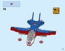 Istruzioni per la Costruzione - LEGO - Marvel Super Heroes - 76076 - Inseguimento sul jet di Capitan America: Page 55