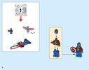 Istruzioni per la Costruzione - LEGO - Marvel Super Heroes - 76076 - Inseguimento sul jet di Capitan America: Page 4