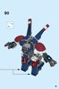 Istruzioni per la Costruzione - LEGO - Marvel Super Heroes - 76077 - Iron Man: l'attacco di Detroit Steel: Page 55