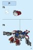 Istruzioni per la Costruzione - LEGO - Marvel Super Heroes - 76077 - Iron Man: l'attacco di Detroit Steel: Page 47