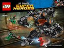 Istruzioni per la Costruzione - LEGO - DC Comics Super Heroes - 76086 - Attacco nel tunnel del Knightcrawler: Page 1