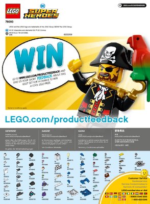 Istruzioni per la Costruzione - LEGO - 76093 - Mighty Micros: Nightwing™ vs. The Joker™: Page 1