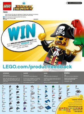 Istruzioni per la Costruzione - LEGO - 76093 - Mighty Micros: Nightwing™ vs. The Joker™: Page 1