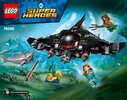 Istruzioni per la Costruzione - LEGO - 76095 - Aquaman™: Black Manta™ Strike: Page 1