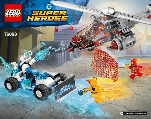 Istruzioni per la Costruzione - LEGO - 76098 - Speed Force Freeze Pursuit: Page 1