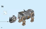 Istruzioni per la Costruzione - LEGO - 76099 - Rhino Face-Off by the Mine: Page 54