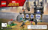 Istruzioni per la Costruzione - LEGO - 76103 - Corvus Glaive Thresher Attack: Page 1