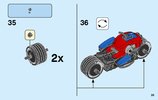 Istruzioni per la Costruzione - LEGO - 76113 - Spider-Man Bike Rescue: Page 35