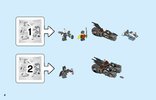 Istruzioni per la Costruzione - LEGO - 76118 - Mr. Freeze™ Batcycle™ Battle: Page 4