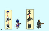 Istruzioni per la Costruzione - LEGO - 76123 - Captain America: Outriders Attack: Page 4