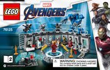 Istruzioni per la Costruzione - LEGO - 76125 - Iron Man Hall of Armor: Page 1