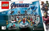 Istruzioni per la Costruzione - LEGO - 76125 - Iron Man Hall of Armor: Page 1