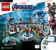 Istruzioni per la Costruzione - LEGO - 76125 - Iron Man Hall of Armor: Page 1