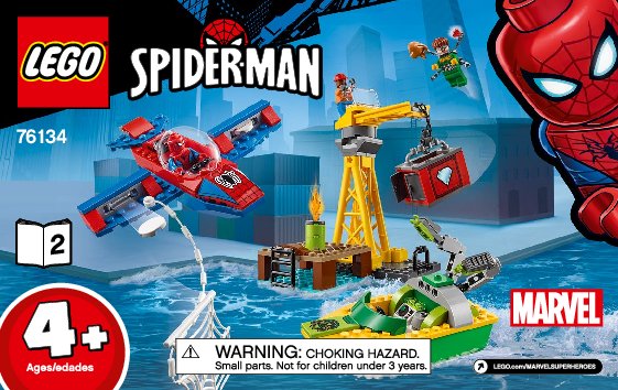 Istruzioni per la Costruzione - LEGO - 76134 - Spider-Man: Doc Ock Diamond Heist: Page 1