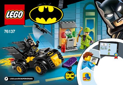 Istruzioni per la Costruzione - LEGO - 76137 - Batman™ vs. The Riddler™ Robbery: Page 1