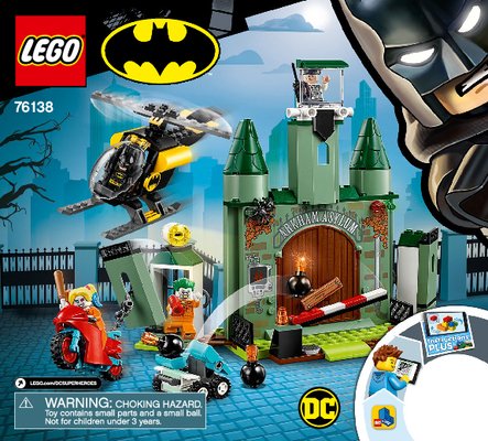 Istruzioni per la Costruzione - LEGO - 76138 - Batman™ and The Joker™ Escape: Page 1