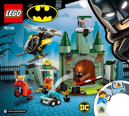 Istruzioni per la Costruzione - LEGO - 76138 - Batman™ and The Joker™ Escape: Page 1