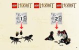 Istruzioni per la Costruzione - LEGO - The Hobbit - 79001 - Fuga dai ragni di Mirkwood™: Page 3