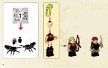 Istruzioni per la Costruzione - LEGO - The Hobbit - 79001 - Fuga dai ragni di Mirkwood™: Page 4